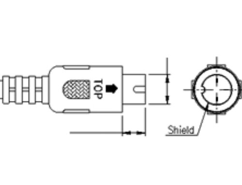 DC Connectors – Din Pin Male Plug